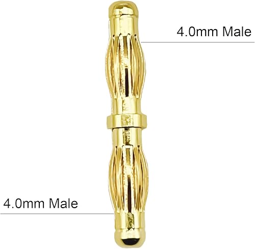 Miniatura 7 de 20 pares de conectores dorados para batería RC Lipo