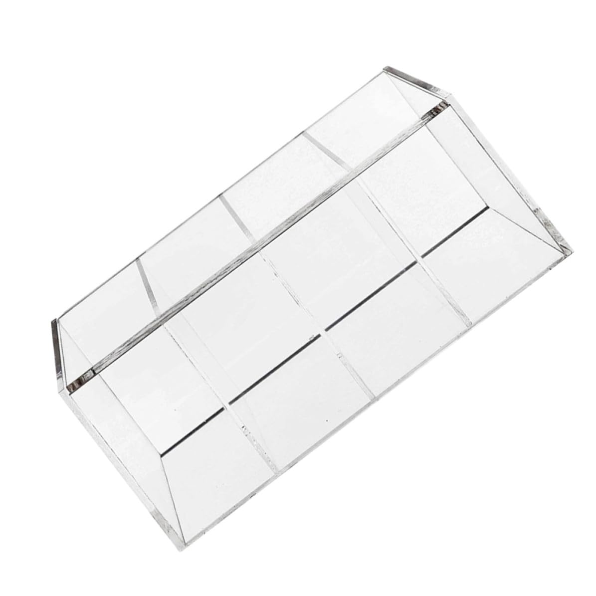 Boîte en Acrylique 4 Compartiments Organiseur de Sachets de Sucre