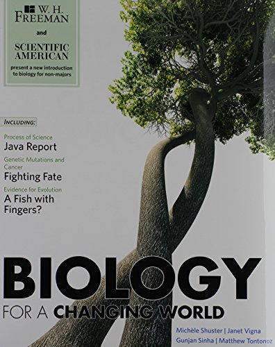 Biology for a Changing World [With Study Guide]