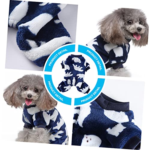 CIYODO 1 Peça Pijama Para Cachorro Roupas Para Cães Pequenos Pijamas Para Cachorros Roupas Para Cach