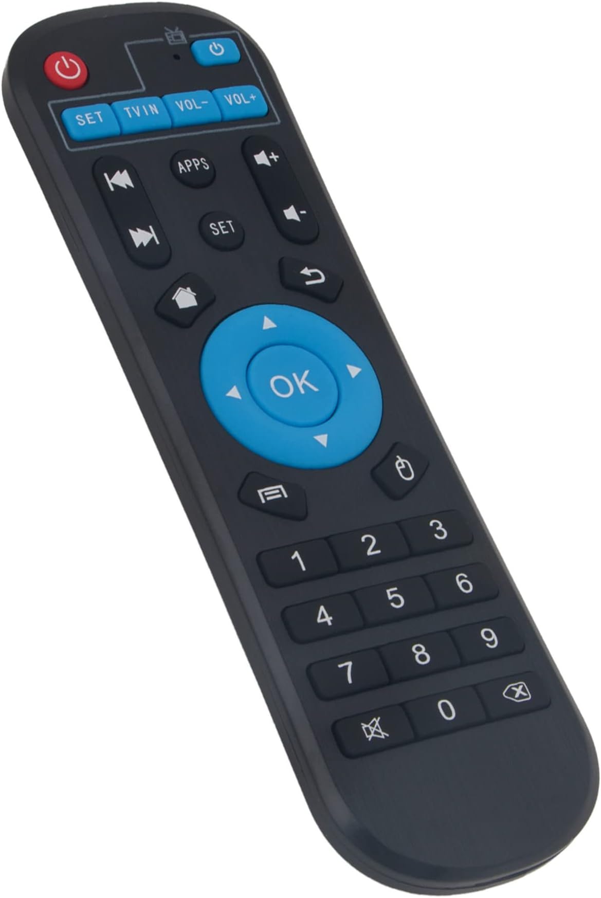 PERFASCIN Replace Infrared Remote Control Fit for T95Z Plus,T95K PRO,T95V PRO,T95U PRO,MXQ,MXQ PRO,T95N,T95X,X96,X96mini,H96,H96 Pro