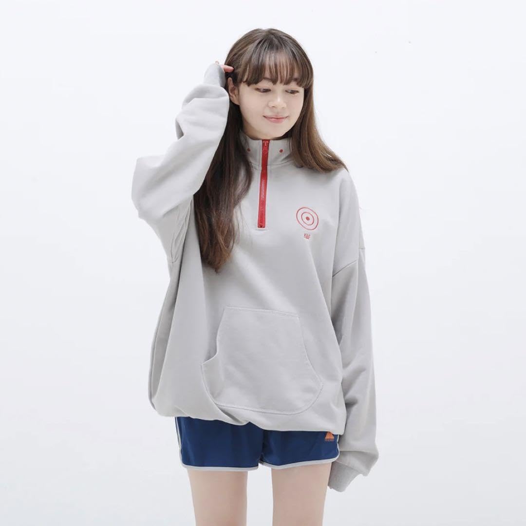 Amazon.co.jp: 花譜 理芽 雉 デフォルメスウィングトップ ハーフジップ 