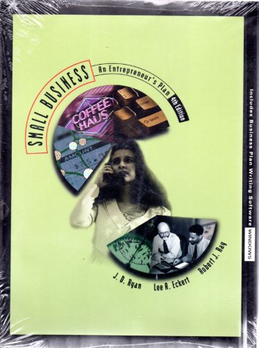 Small Business: An Entrepreneur's Plan 003016348X Book Cover