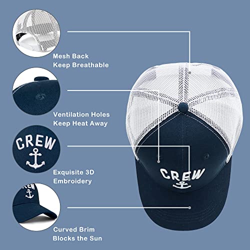 Image of Outdoor Hat Captain Hats Hunting Hat Biggfoot Hat Mountain Baseball Cap Sailing Trucker Hat for Men Women