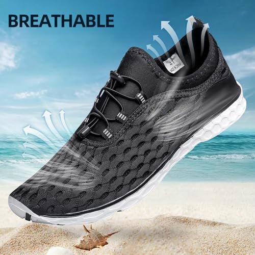 Image of DOUSSPRT Men's Water Shoes Quick Drying Sports Aqua Shoes