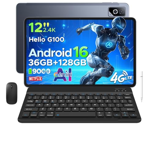 Amazon.co.jp: 【最新 Android 16 大画面タブレット】DOOGEE TABG6PRO