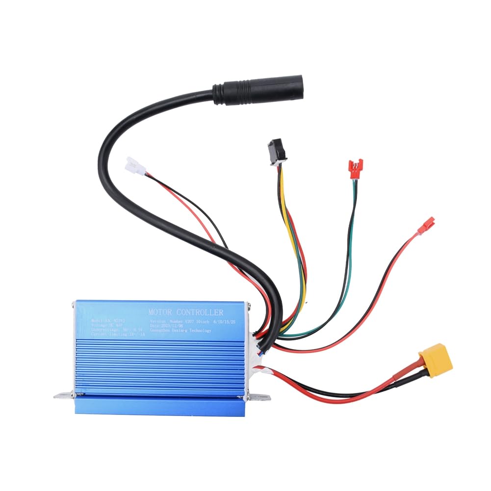Kit Contrôleur Et Écran Pour Scooter Électrique 48V 18A CosyCaya - Boîtier Métal, Contrôle De Vitesse Stable (Couleur Bleu/Vert/Noir) - 5