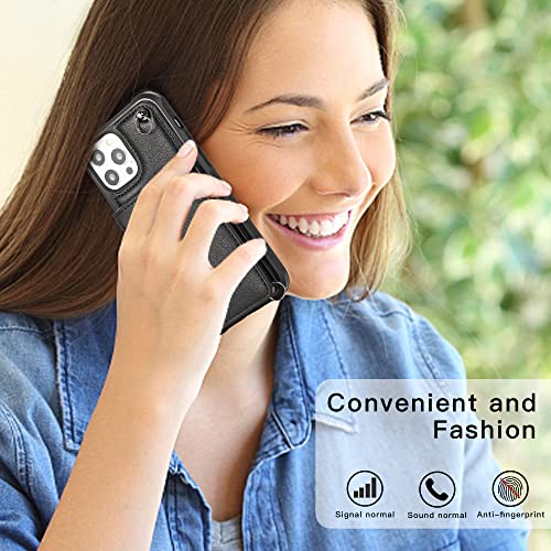Sac de portefeuille avec cordon chaîne pour iPhone 8 Plus en ville - 2