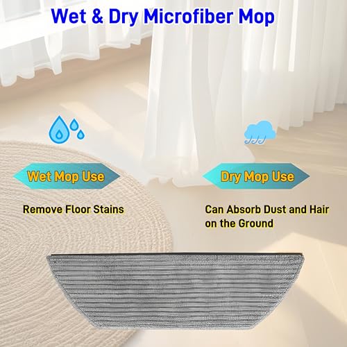 Image of Replacement Parts Compatible with Shark Power Detect /Detect Pro RV2820AE AV2800ZE RV2820YE RV2820ZE AV2820S AV2820AE RV2800AE RV2800S Vacuum,Main Brush Filter Pre Filter Pre-Motor Foam Mop Pad