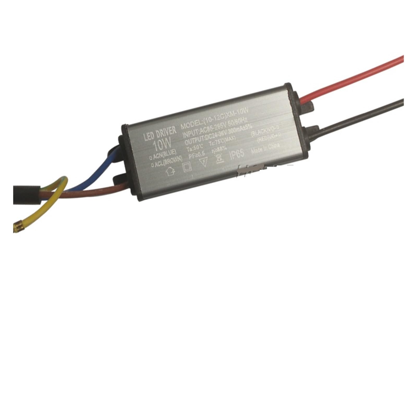 Driver LED 10W Impermeable con Corriente Constante para Luz sin Parpadeos
