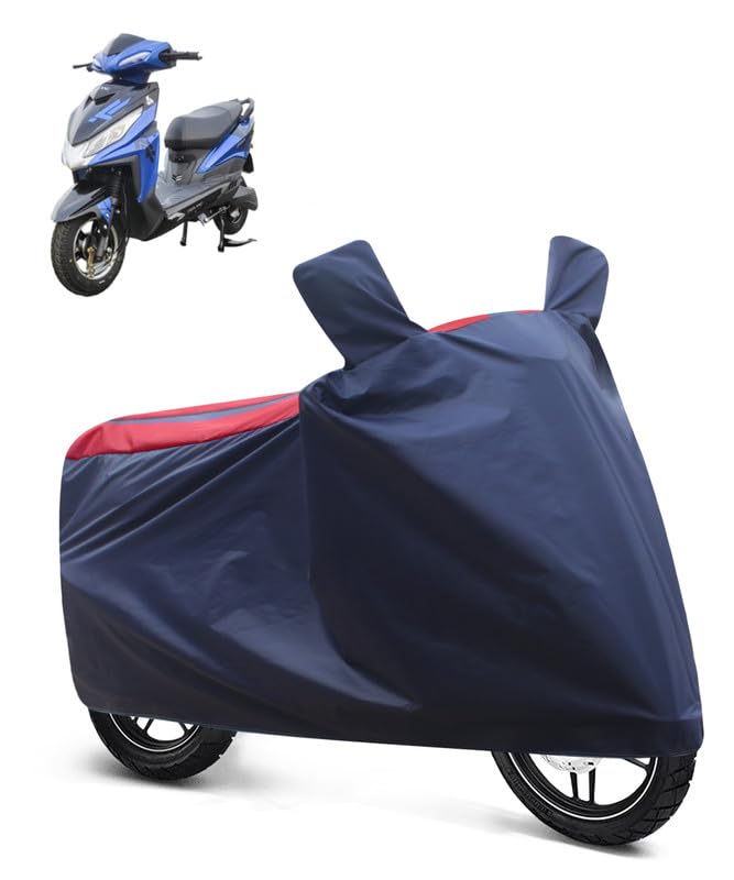 CarzexBike/Motorcycle Body Cover Compatible with Deltic ZGS(Red & Blue)