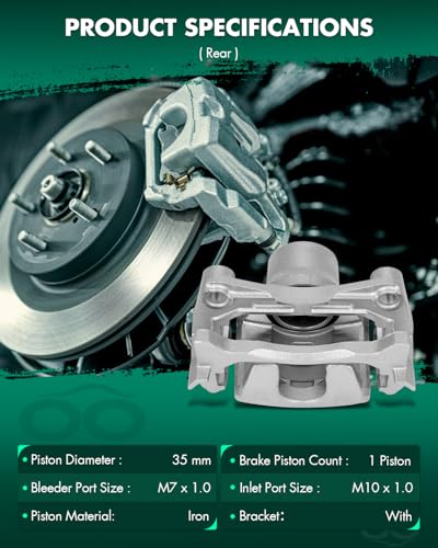 Image of SCITOO Front Rear(Left+Right) Brake Calipers With Bracket 19B7102 19B7103 19B2780 19B2781 For Nissan For Altima 2013-2018