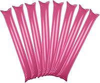 Vista 11 de 100 unidades de palitos de trueno para animar gruesos Bam Bam Bam Cheerleading Noise Makers Globos para eventos deportivos, baile, baloncesto