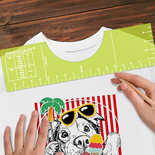 Snapklik.com : T-Shirt Rulers Guide,Alignment Ruler Shirt Measurement ...
