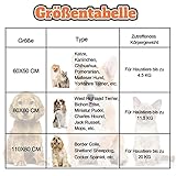 Gorgelly 1 Pack 3 Hundedecke, Weiche Haustierdecke Waschbar, Kuscheldecke Flauschig für Kleine Mittlere Hunde Katzen, Sofaschoner für Hunde, Hundedecke für Unterwegs, 60x50 cm