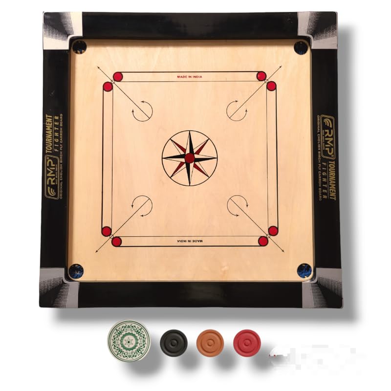 See full amazon price history chart for RMP Champion Carrom Board 36 inch Full Size for Adults, Carrom Board Glossy Finish, Smooth Surface with Carrom Board Coins, Striker and Magic boric Powder, Tournament Quality let’s Start The Game. RMP Champion Carrom Board 36 inch Full Size for Adults, Carrom Board Glossy Finish, Smooth Surface with Carrom Board Coins, Striker and Magic boric Powder, Tournament Quality let’s Start The Game. (B0DC44WDHG) Amazon Price History, Amazon Price Tracker