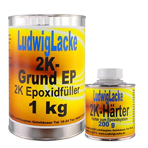 Mastic époxy 1,2 kg résine de réparation métal bois béton bi-composant