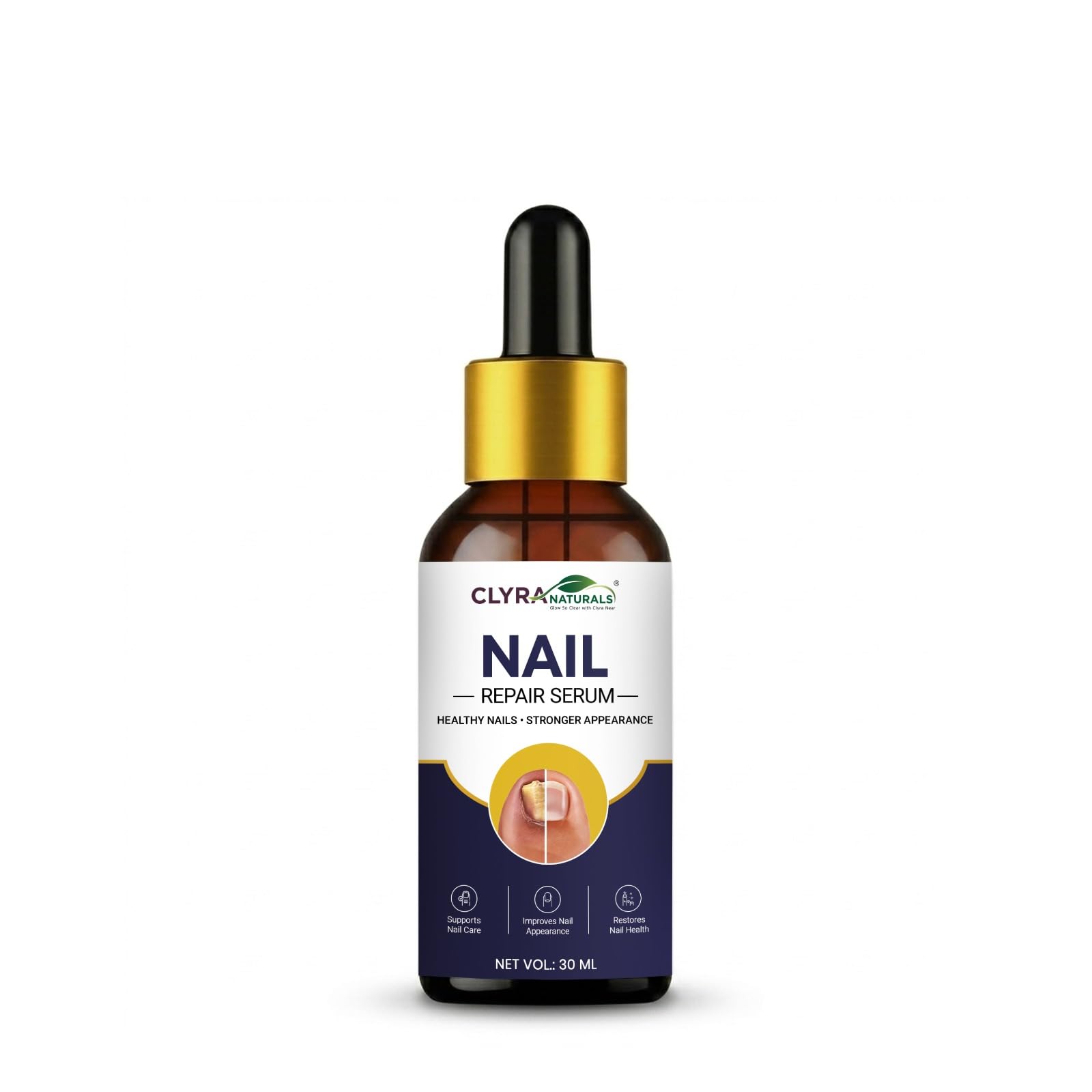 Nail Repair Serum 30 ml for Weak Brittle Damaged Nails Strengthening Growth Treatment Nail Care Serum for Healthy Nails, Cuticle Nourishing & Repair Care Solution-picture-17