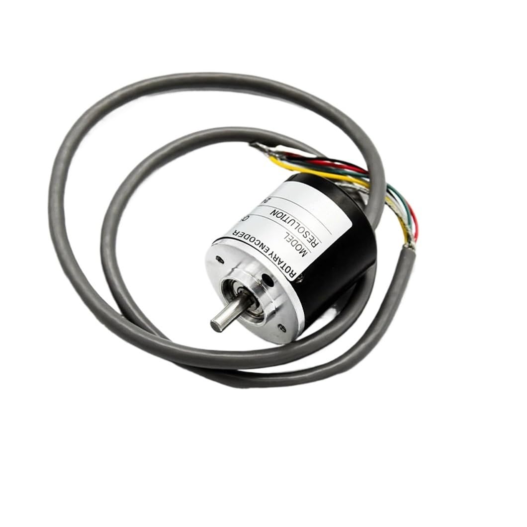 EB38A6-C4AR/EB38A6-H6PR 100~5000PPR Enkoder inkrementalny 38 mm OD Mini enkoder obrotowy do maszyn drukarskich opakowań (100 PPR, EB38A6-P4)