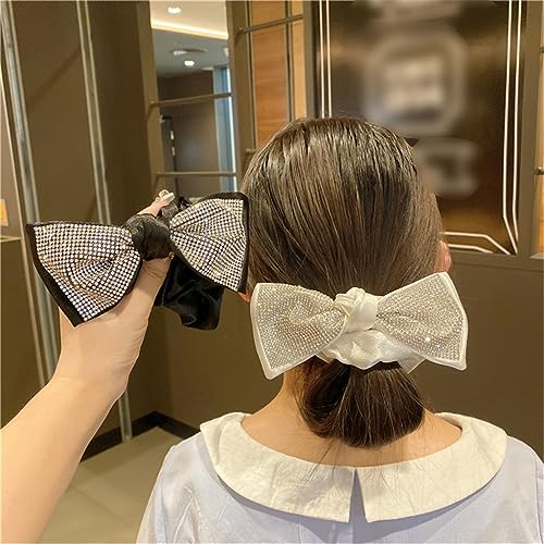 Chouchou strass pour chignon et queue de cheval au quotidien - 5