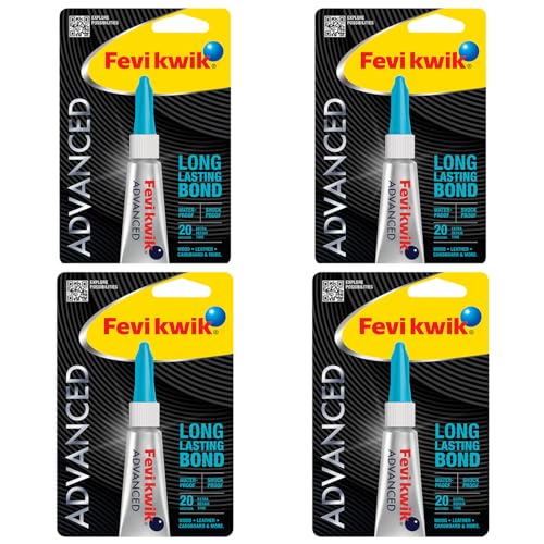 Image of Fevikwik Advanced 3 GM | Instant glue for repair | Water-proof glue| Shock proof | Long lasting bonds | Extra strong adhesive (Pack of 4)
