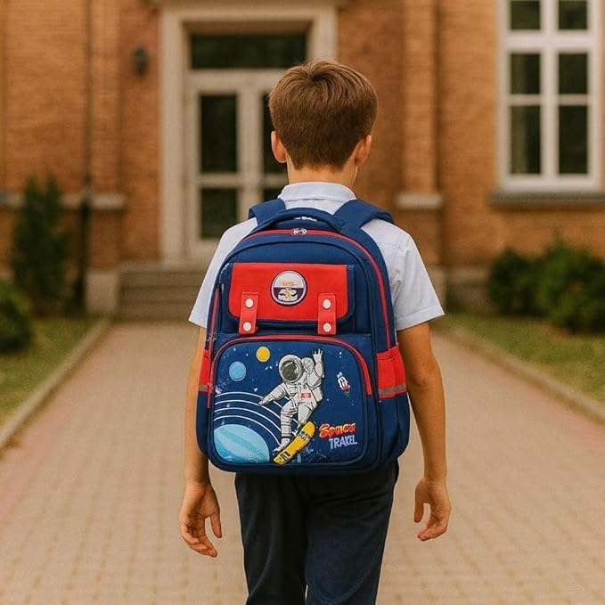 Mochila Escolar Infantil Astronauta, Ortopédica, Acolchoada, Reforçada, para Meninos 7-12 Anos, Design Espacial em promoção! Veja a oferta e mais achadinhos de Mochilas escolares 2 Hoje é o melhor dia para comprar Mochila Escolar Infantil Astronauta, Ortopédica, Acolchoada, Reforçada, para Meninos 7-12 Anos, Design Espacial com aquele preço maroto! Promoção! Aproveite a oferta! 2