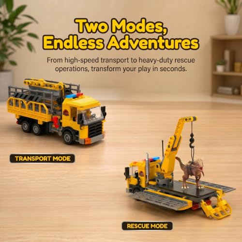 Dinosaur Rescue Transport Truck - image 4