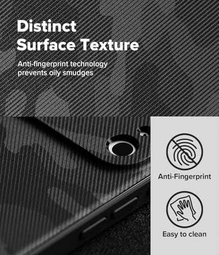 Image of Ringke Onyx Magnetic Compatible with iPhone 17 Pro Max Case Back Cover [Strong Magnet] Military-Grade Protection TPU Shockproof Rugged Bumper Full Protection - Magnetic Camo Black