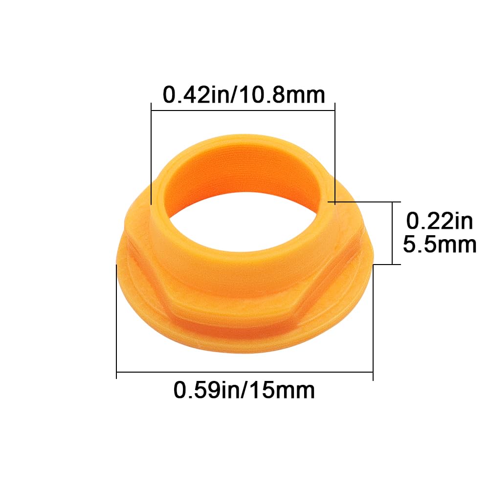 4 anillos de color para pinza Magura MT5 MT7 | Moldura ligera de freno de bicicleta | Varios colores para personalización