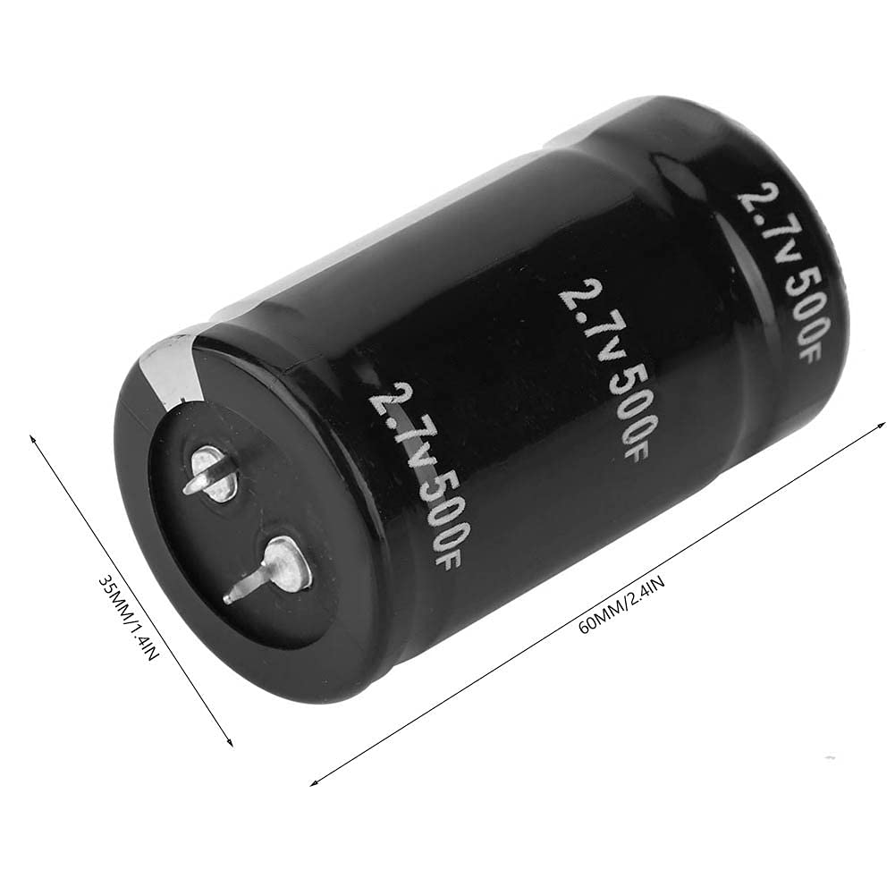 Condensador Super de 6 Piezas 2,7 V 500 F de Alta Capacidad para Rendimiento Automotriz 35 X 60 MM