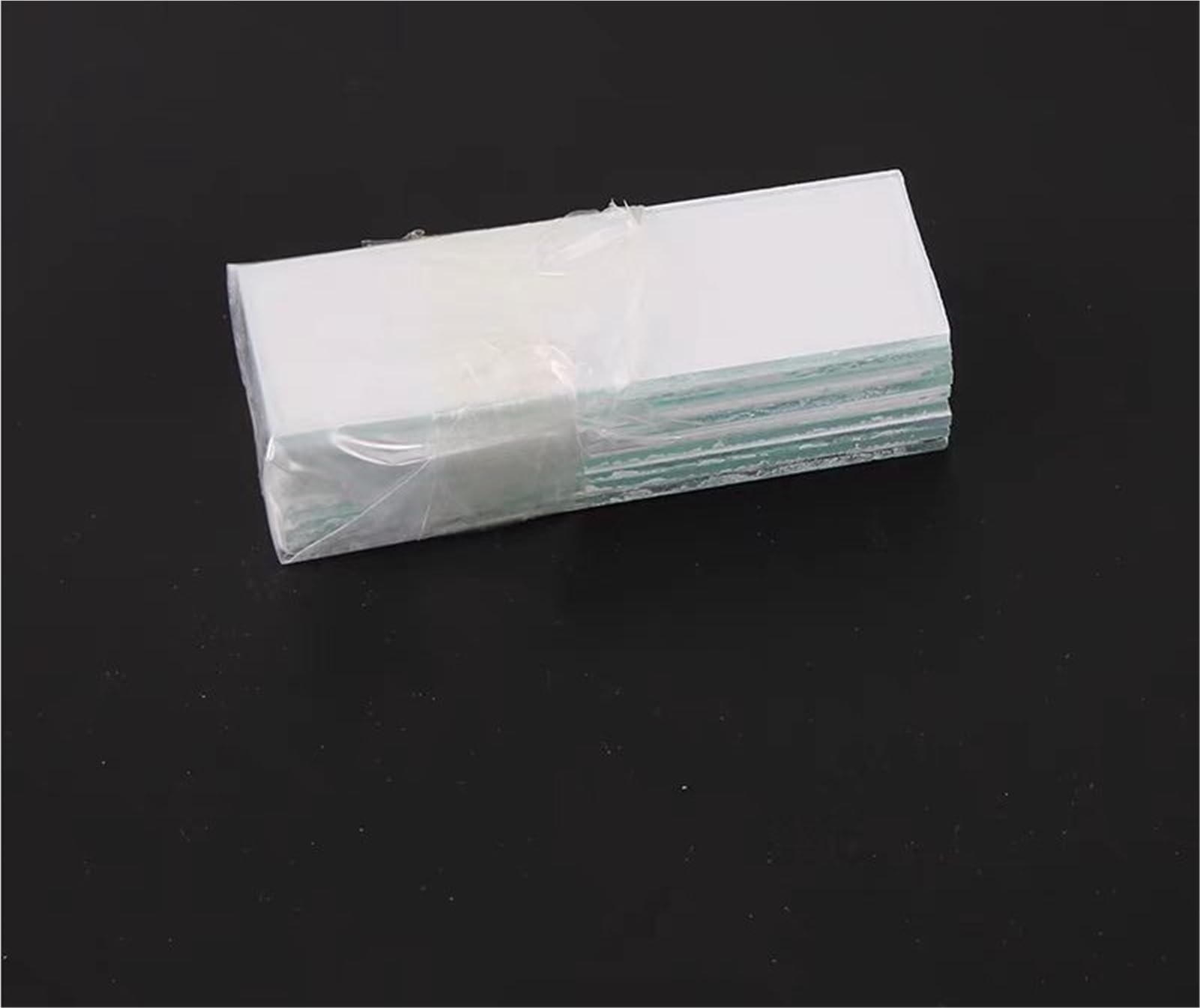 Placa de gel de sílice for cromatografía en capa fina Lab HF254, losa de vidrio TLC que contiene placa de gel de sílice de desarrollo de color fluorescente(50x200mm 20pcs)
