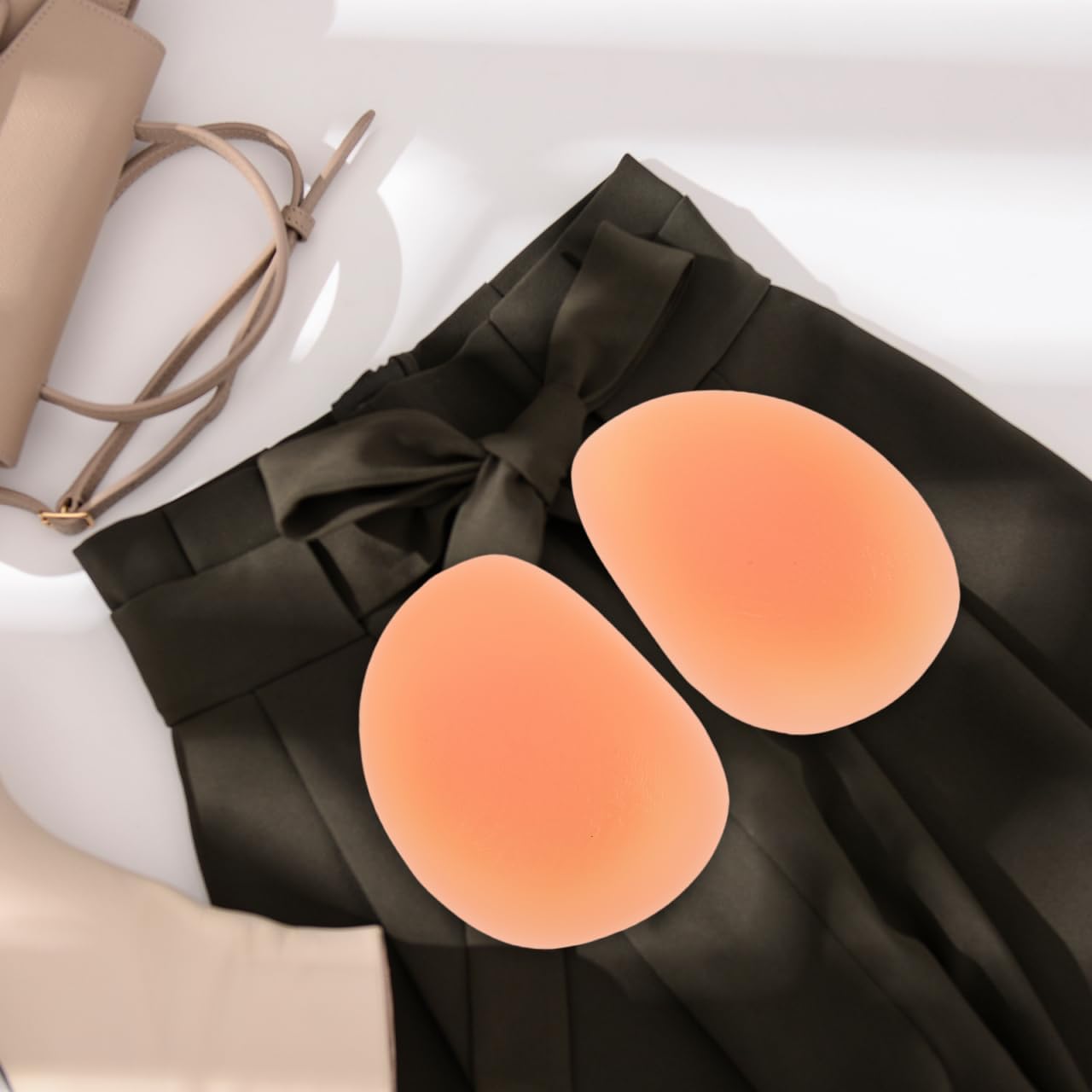 Didiseaon 2 Pcs Butt Enhancer Silicone Hip Pads - No Show Underwear for Women - Comfortable Lift Inserts for Natural Curves - Ideal for Everyday Wear & Special Occasions - Image 2