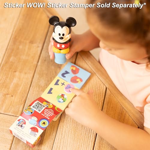 Image of Melissa & Doug Sticker Wow! Mini Activity Pad and 200+ Refill Stickers for Stamper Arts and Crafts Fidget Toy Collectibles - Assorted Disney