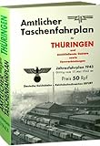  Amtlicher Taschenfahrplan für Thüringen - Jahresfahrplan 1943: Gültig vom 17. Mai 1943 der Reichsbahndirektion (RbD) Erfurt: Gültig vom 17. Mai 1943 ... Reichsbahn, Reichsbahndirektion Erfurt