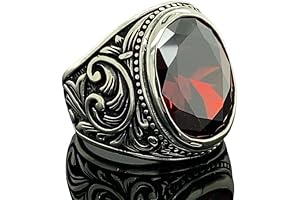 Exquisite Ottoman Ruby Ring for Men: A Timeless Statement