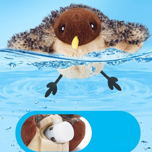 Jouet pour chat électrique interactif en peluche douce avec télécommande - 8