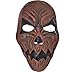 Spooktacular Pumpkin Head Latex Mask - One Size Fits All (Pack of 1) - Comfort Fit & Highly-Detailed Design, Perfect for Parties, Haunting Decor & More
