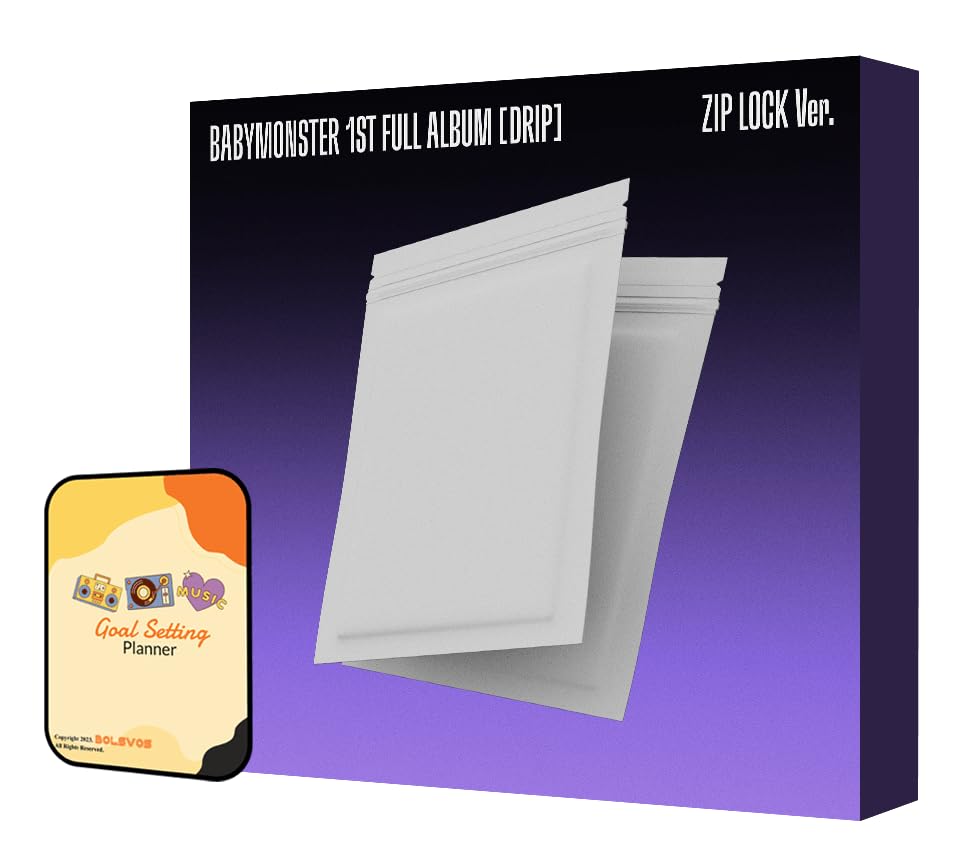 Amazon.com: BABYMONSTER Album - DRIP ZIP LOCK Ver.+Pre Order