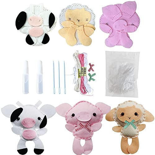 Felt-DIY-Sewing-Crafts-Farm-Animal-Toy-DIY-Set-Farm-Animal-Toy-DIY-Making-Kit-Stitch-Sew-Your-Toy-Stuffed-3-DIY-Crafts-Set-for-Kids Felt-DIY-Sewing-Crafts-Farm-Animal-Toy-DIY-Set-Farm-Animal-Toy-DIY-Making-Kit-Stitch-Sew-Your-Toy-Stuffed-3-DIY-Crafts-Set-for-Kids