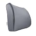 PharMeDoc Lumbar Support Pillow, Lumbar Seat Cushion, Memory Foam Pillow with a 3D Mesh Cover with Cool Ventilation Technology, Zipper and Strap to Clip to Chair, Sciatica and Pain Relief