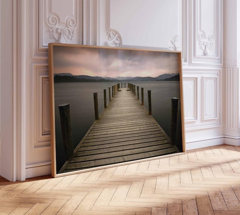 Tableau photographique sur toile grand format pour décorer un mur vide