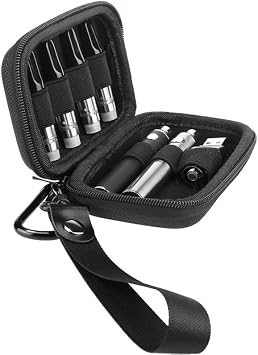 EVA Hard Case Ally & its Accessories Carrying pen case[Only Case ],Battery Organizer Storage Bag, Battery Charger Accessories .Carabiner or Lanyard,Charger,Kit