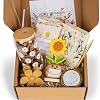 Regalos de Cumpleaños para Mujeres, Canastas de Regalo de Autocuidado para Mujeres y Adolescentes, Paquete de Girasoles Enviando Sol para Chicas, Amistad, Ella, Mamá, Hermana, Mejor Amiga, Compañera de Trabajo 4