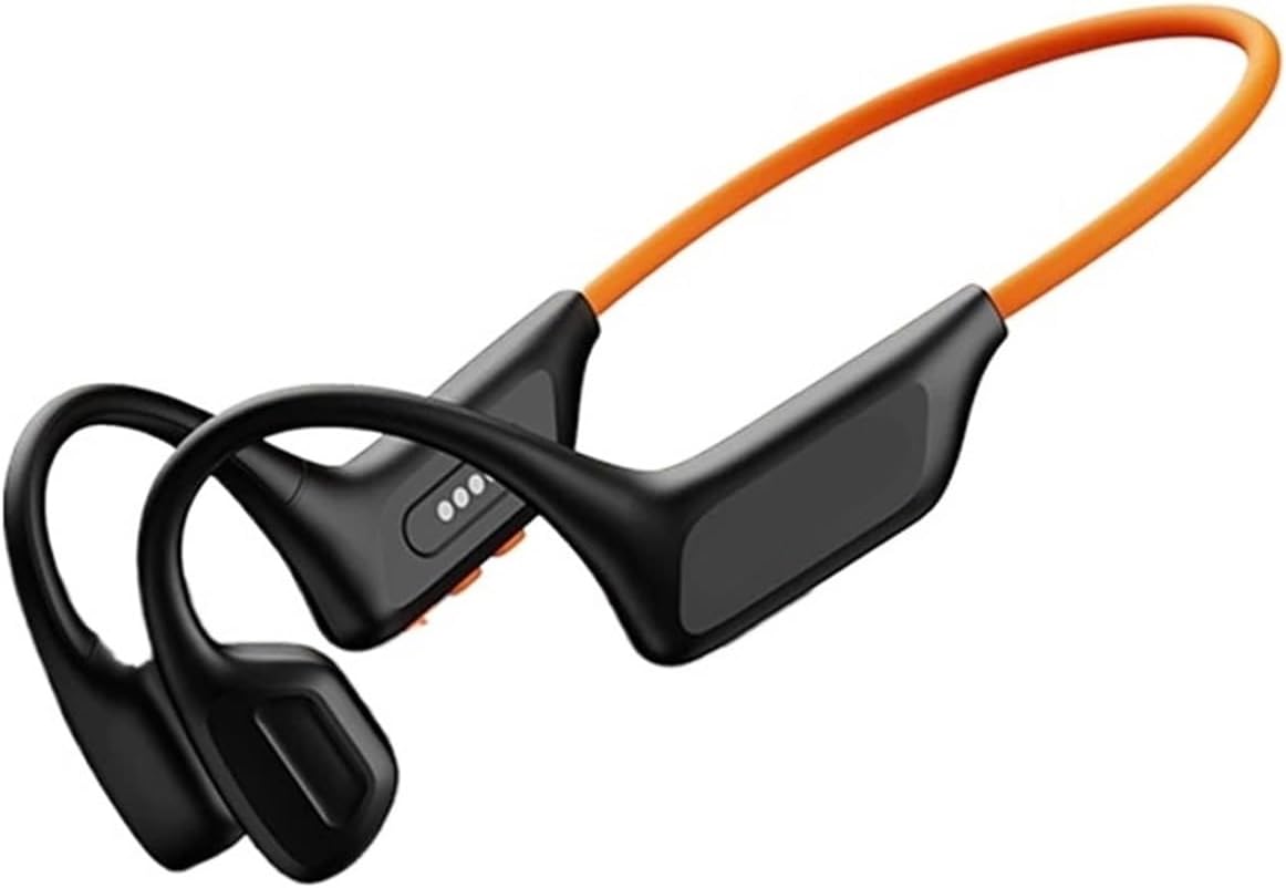 S106 Headset Waterproof Headphones 32GB Earphones for Swimming(Grayish Green)