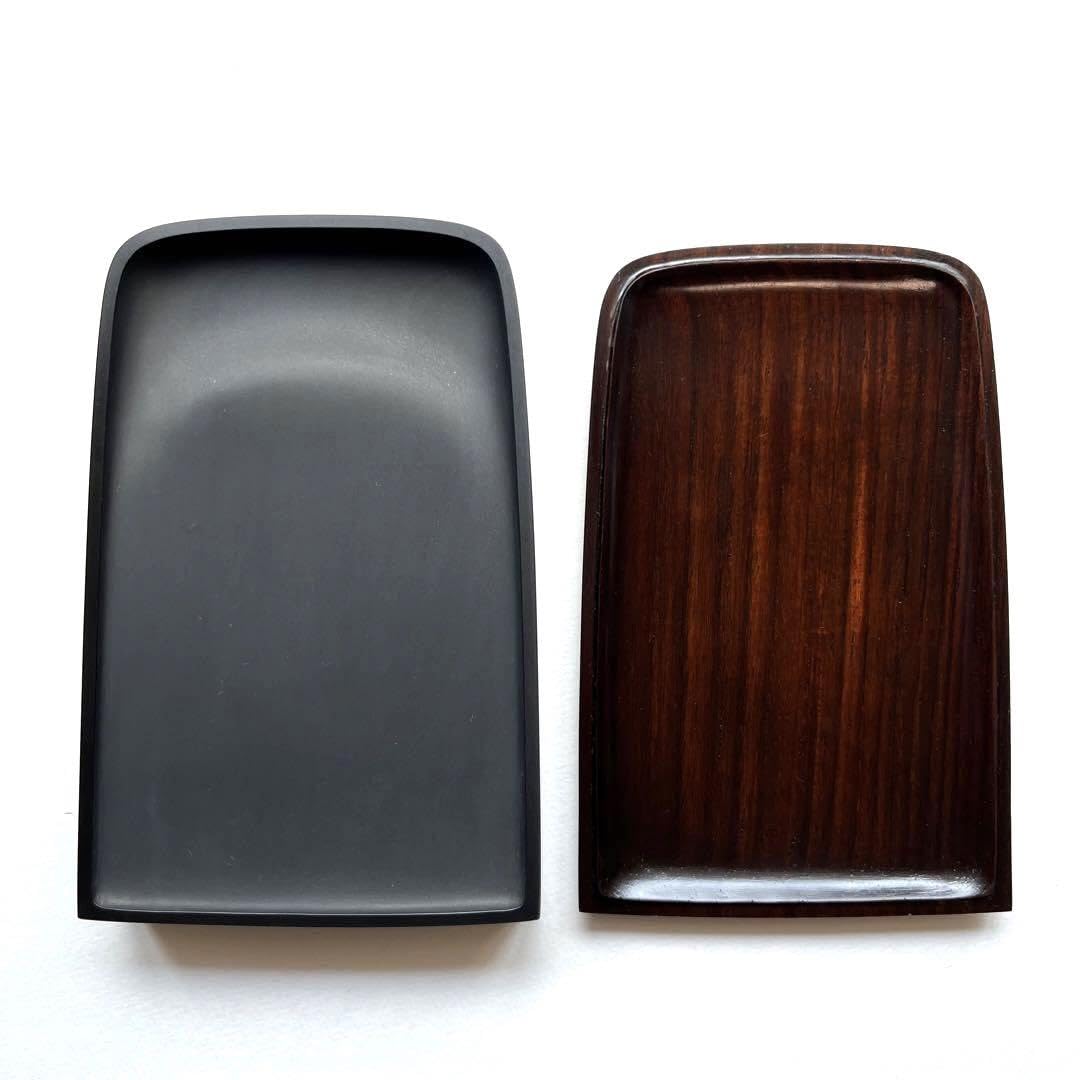 ⭕️高価で大型希少鍋倉龍渓硯深澤秀石美品