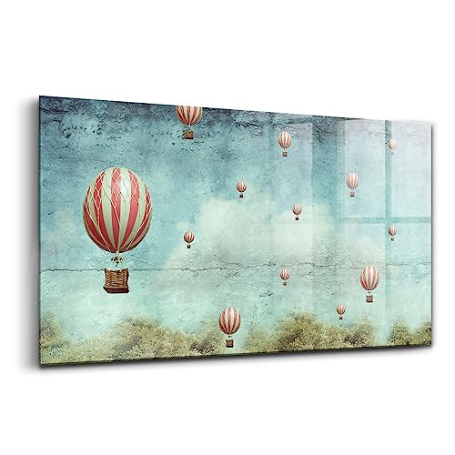 Peinture murale verre durable Wallfluent 100x50cm tableau décoration salon