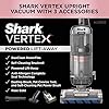 Shark AZ2002 Vertex DuoClean PowerFins Upright Vacuum with Powered Lift-Away Self-Cleaning Brushroll and HEPA Filter, 1 Quart Dust Cup Capacity, Rose Gold (Renewed)