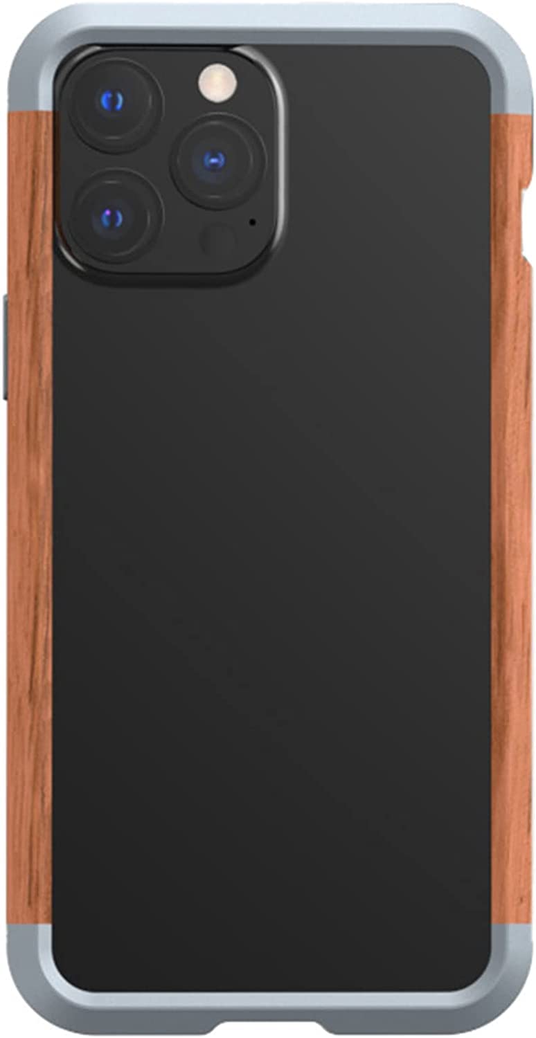 Coque iPhone 13 Pro Max antichoc en bois et métal, idéale pour vos aventures - 8