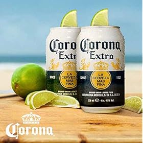 Corona Extra Mexican Lager Beer Can, 24 x 330ml