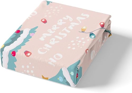 Miniatura 4 de Erosebridal Funda de edredón con diseño de árbol de Navidad para niños, adolescentes y adultos, juego de ropa de cama de Navidad tamaño individual,